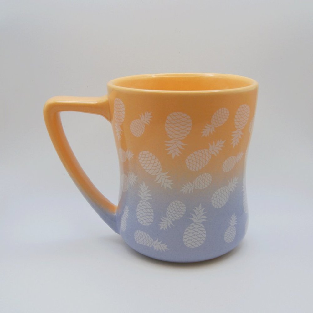 Orange Purple Ombre Pineapple Coffee/Tea Mug